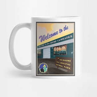 Rudy's Last Stand Four Seasons Landscaping Nat Park Mug